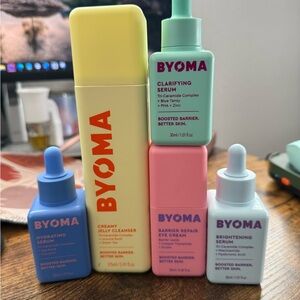 BYOMA Skincare Set with Serums and Cleanser